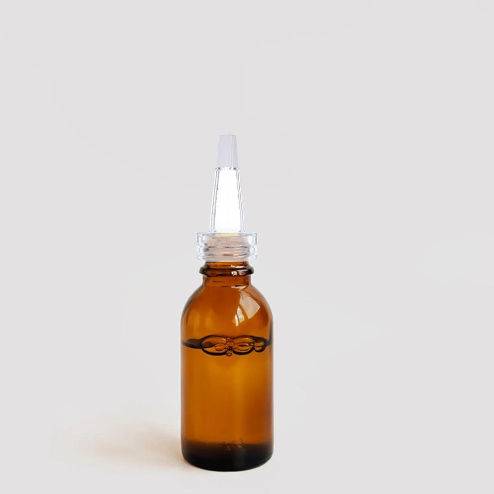 

20 Pcs Transparent Ampoule Dispenser Cap Soft Tube Dropper Splitter Clear Liquid Bottle Serum Vial PVC