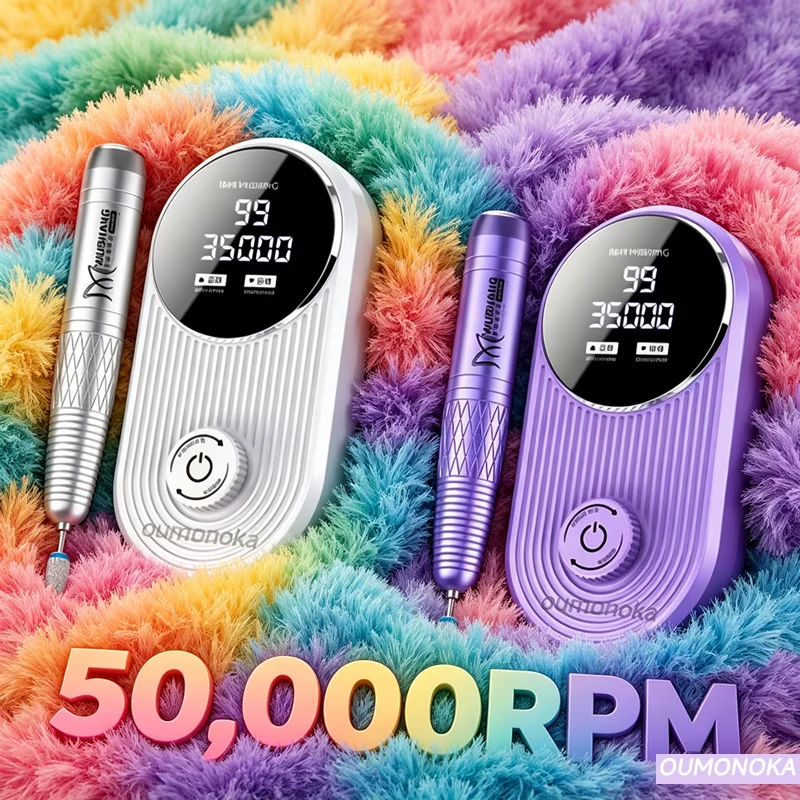 Taladro profesional para uñas, juego de amoladora de uñas, cortador de manicura, equipo para uñas, suministros para uñas, máquina eléctrica para taladro de uñas para uso doméstico