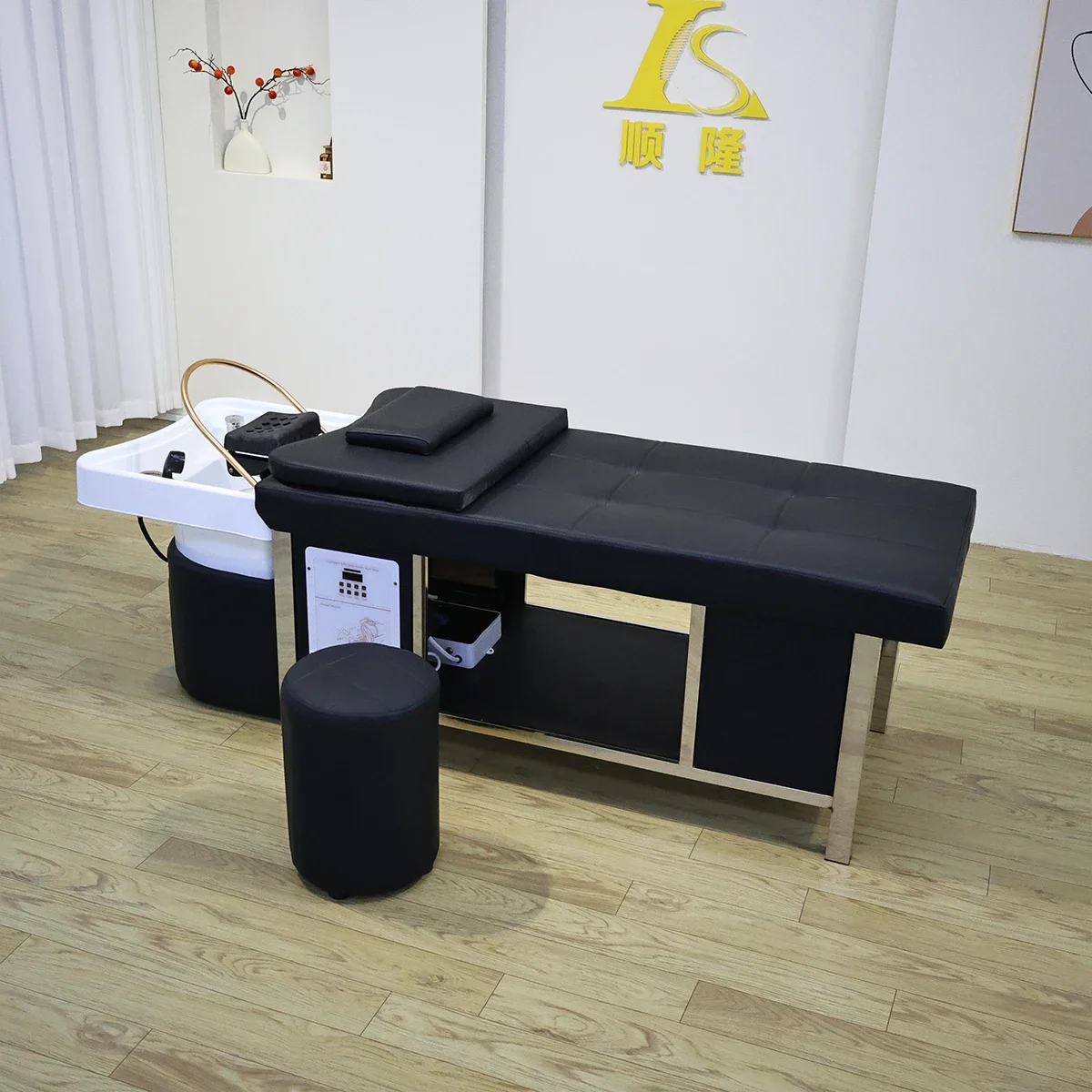 XinSheng Massage Table Massage Bed Shampoo Beds Head SPA Salon Furniture Hair Washing Equipment Beauty Care Bed Sofa Cushion