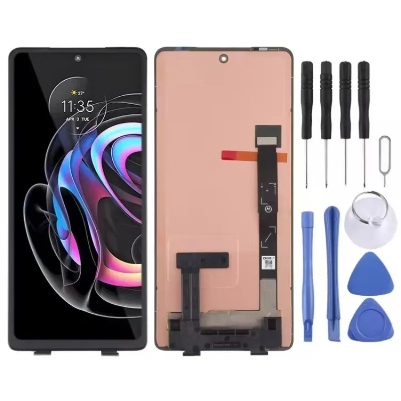 Mobile Phone Repair Components Full Screen Display Assembly For Moto EDGE PLUS 5G UW 2022 XT2201 4 Smartphone