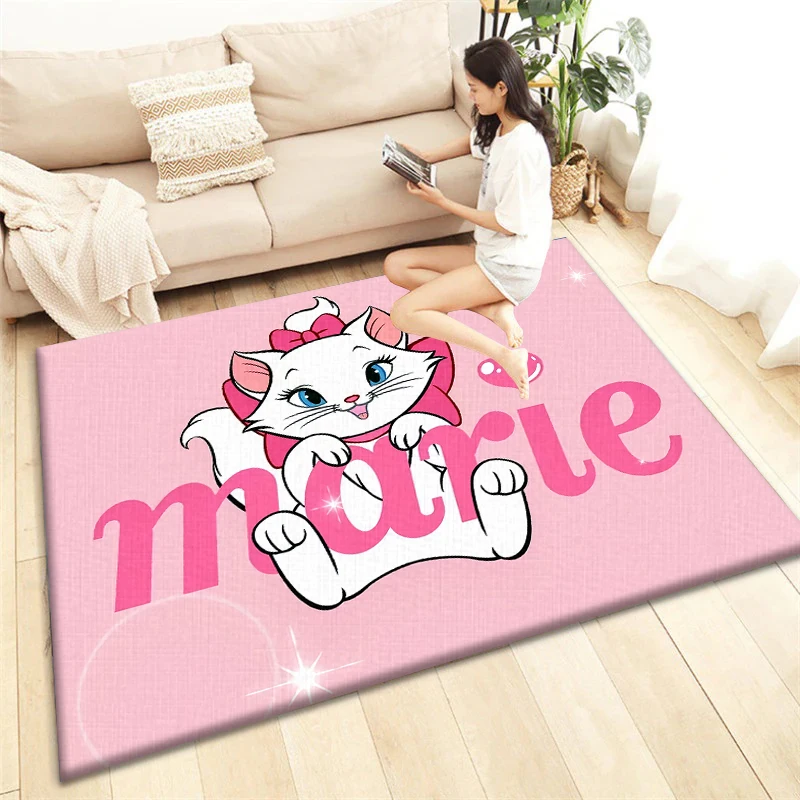 Disney Mary Cat print Carpet, Living room Bedroom floor mat Kitchen mat Bedroom Mat,bedroom decor birthday gift Yoga mat