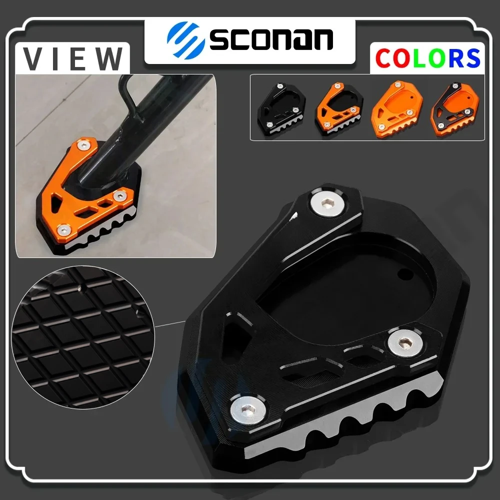 

For 1090 ADV R 1090ADV 1090 ADVENTURE R 2016 - 2022 Side Stand Enlarge Kickstand Enlarge Plate Pad Motorcycle Accessories