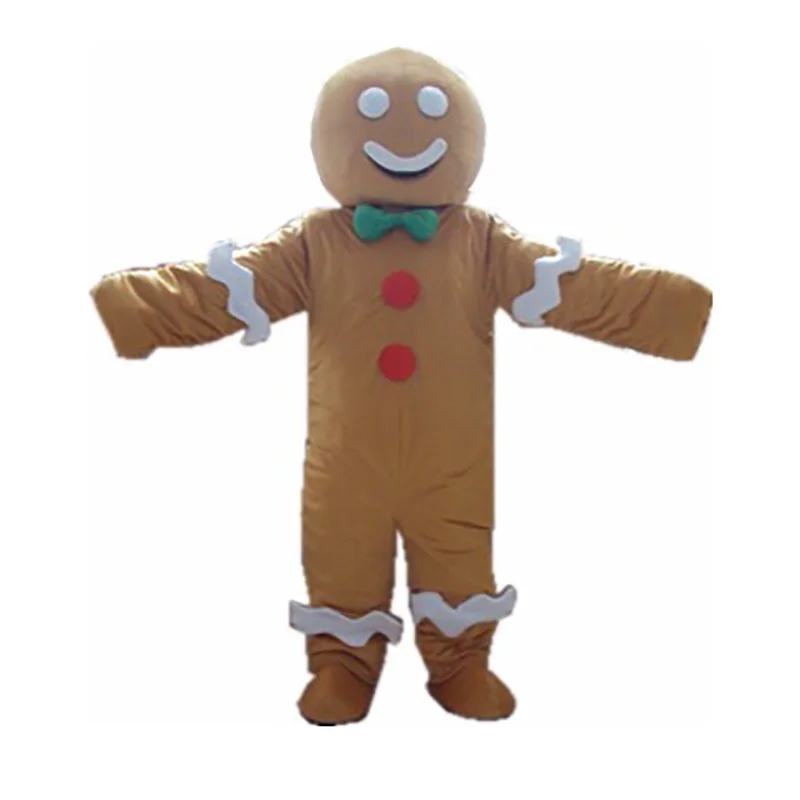 Biscoito bebê personagem dos desenhos animados traje gingerbread homem halloween mascote shrek personalizado produto