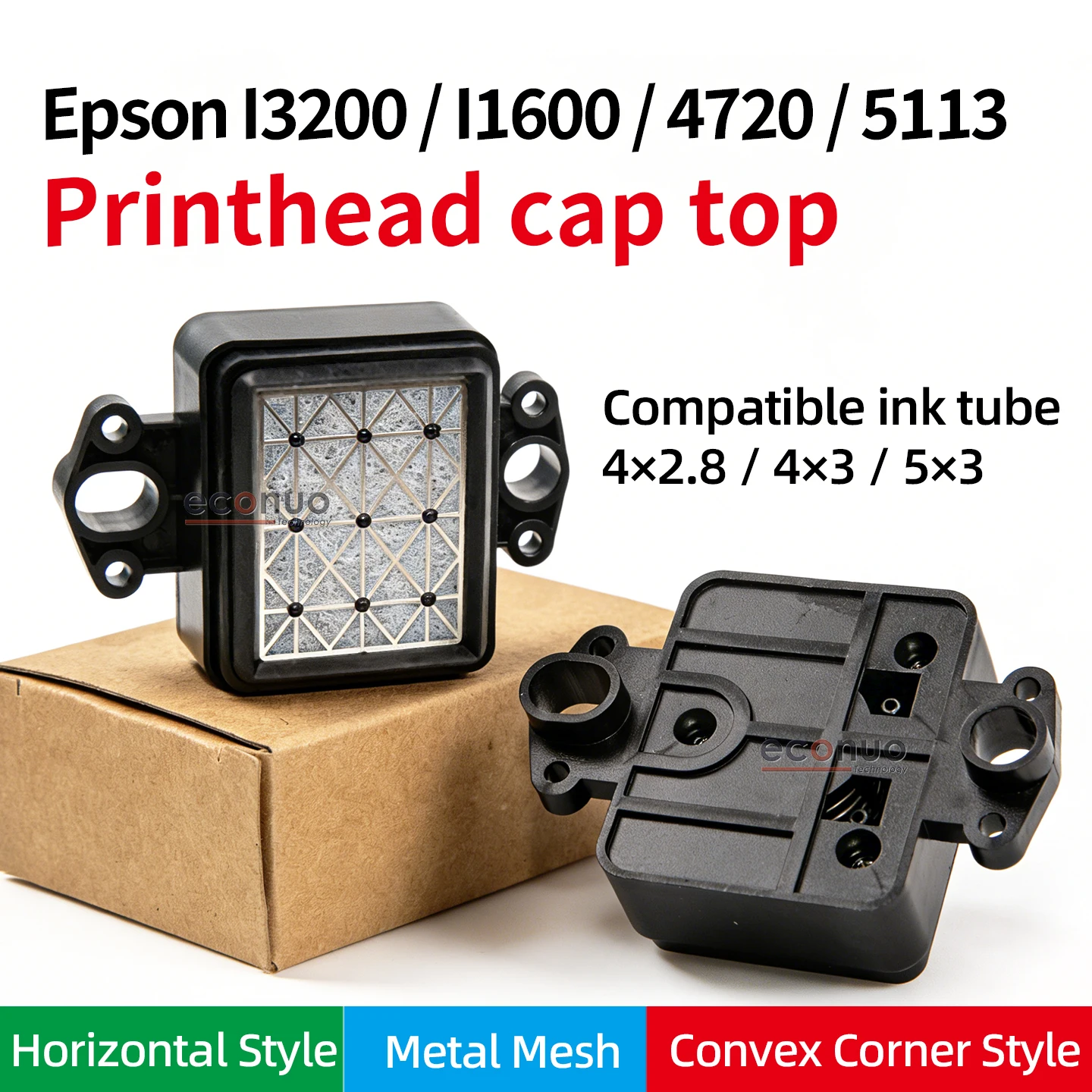 Hot Sales 5113/4720 Head Ink Capping for Eco-solvent Printer 5113 Printhead Cap-top Spare Parts Horizontal Capping Station