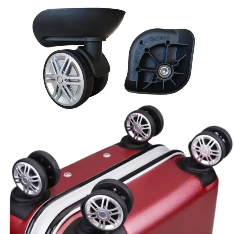 

2Pcs Silent Luggage Wheels Replacement Wheels Suitcase Wheels Luggage Spinner Caster Box Trolley Accessories For Suitcases