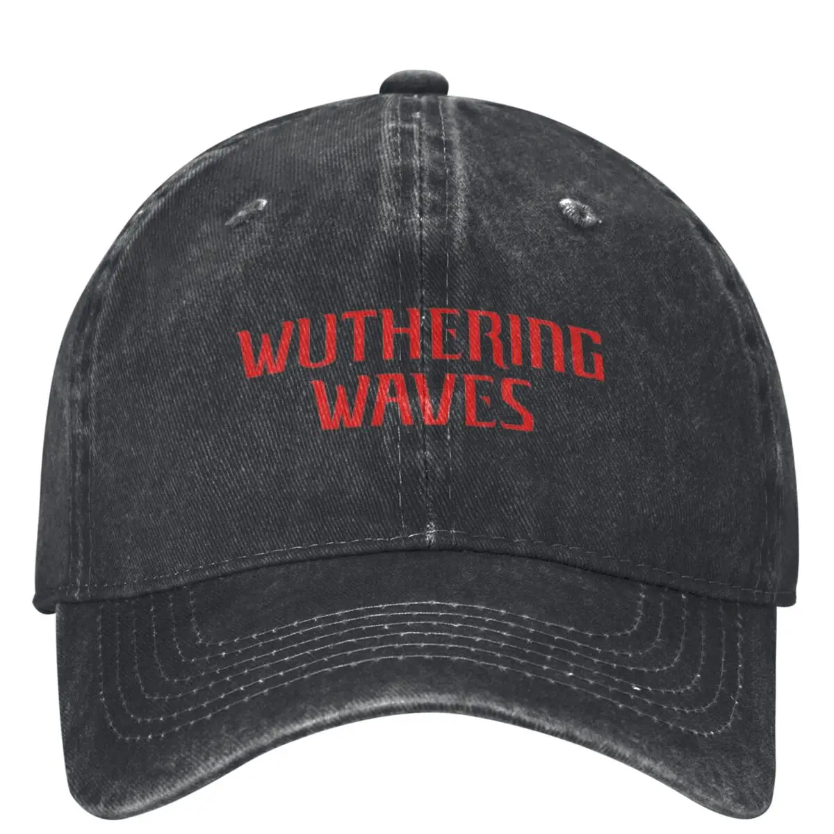 Fan Art Wuthering Waves Washed Baseball Cap Vintage Trucker Hat Summer Female Male Hiking Fishing Design Snapback Cap