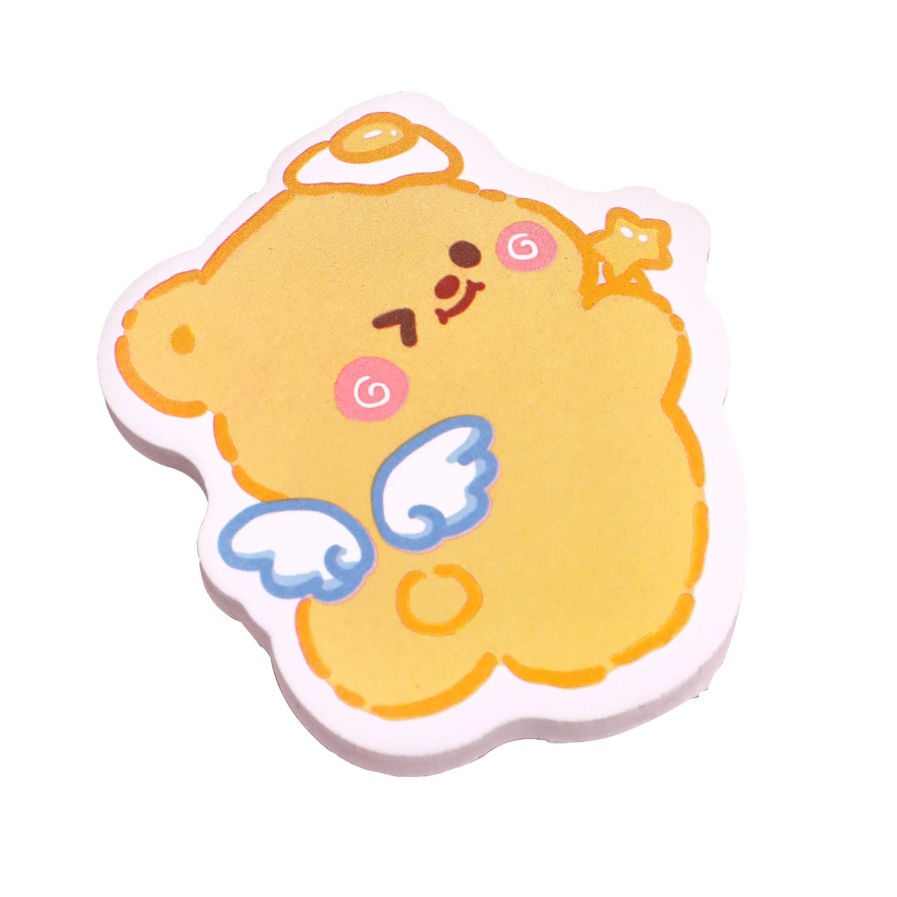 60 ورقة كرتونية لطيفة على شكل دب رسالة لاصقة ملاحظات لاصقة عالية الجميلة حساب يدوي مواد تزيين أدوات مكتبية N مرات #5