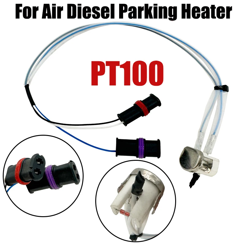 

3Line PT100 Car Air Diesel Parking Heater Temperature Temp Sensor For Eberspacher Chinese 2KW 5KW 8KW Truck Boat RV Bus