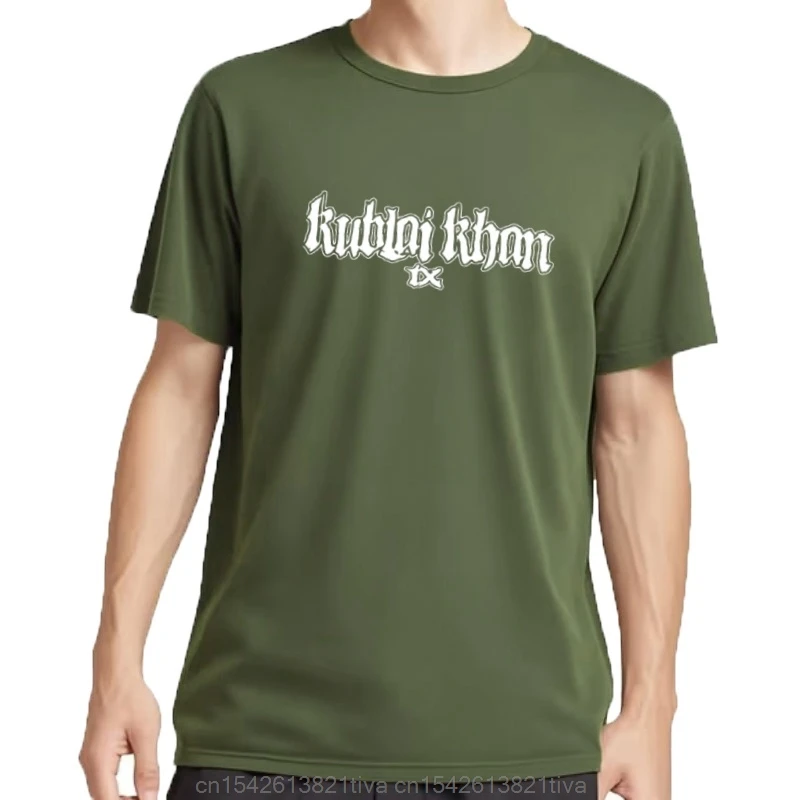 Kublai Khan TX Band designs T-Shirt quick-drying t shirt for men