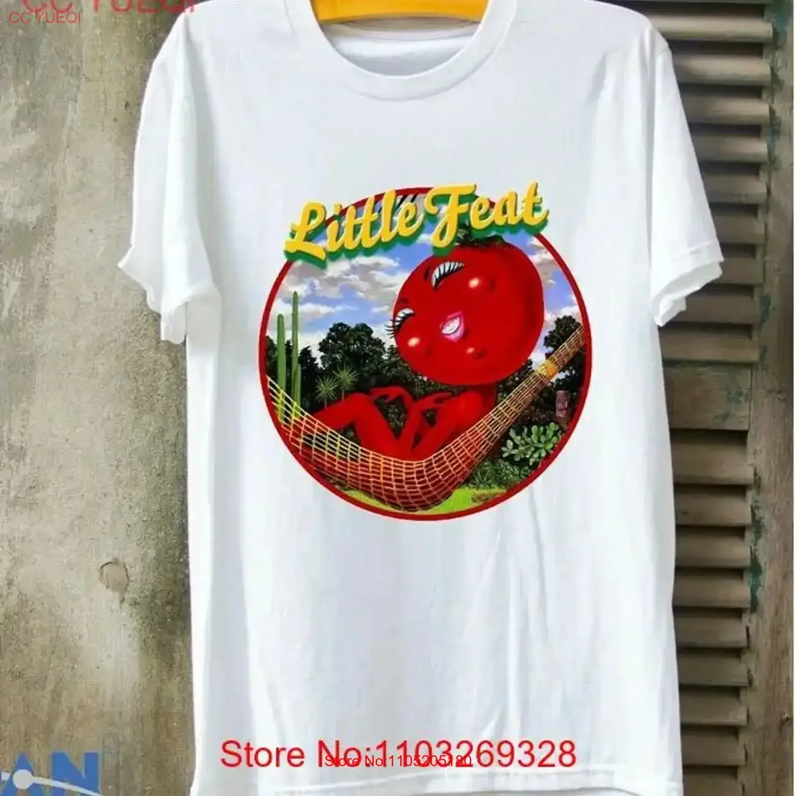Vintage Little Feat Waiting For Columbus T Shirt vintage Washed Versatile Slightly Casual Breathable designer clothes Stylish