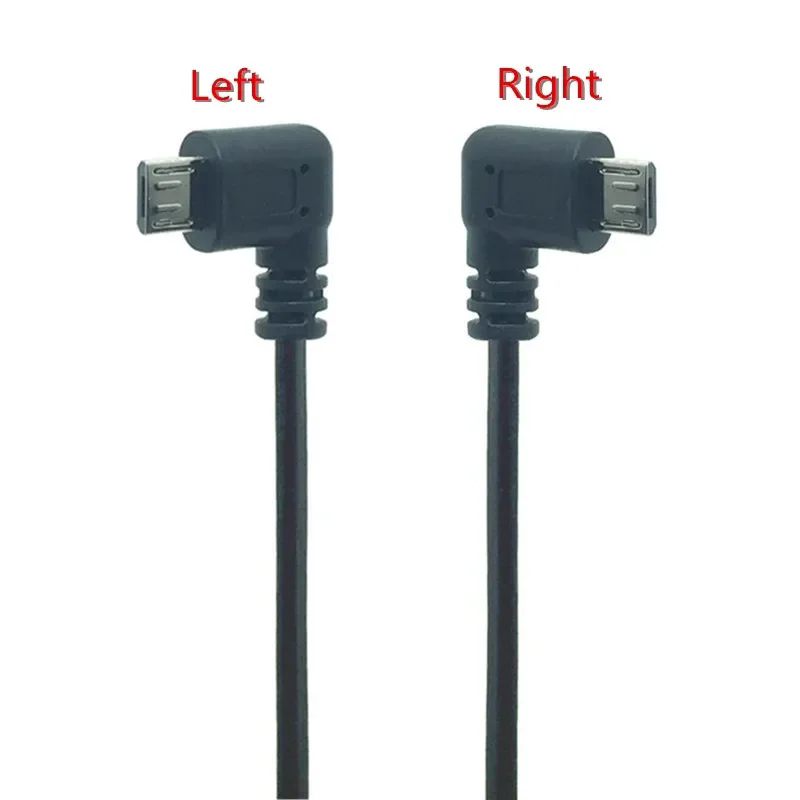 USB 2.0 Male to Female Cable 90 Degree Right Angle Spring Extend Cord Left / Right