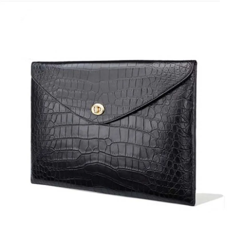 gete 2023 new crocodile leather bag lady bag female crocodile bag women handbag Thai fashion one-shoulder bag