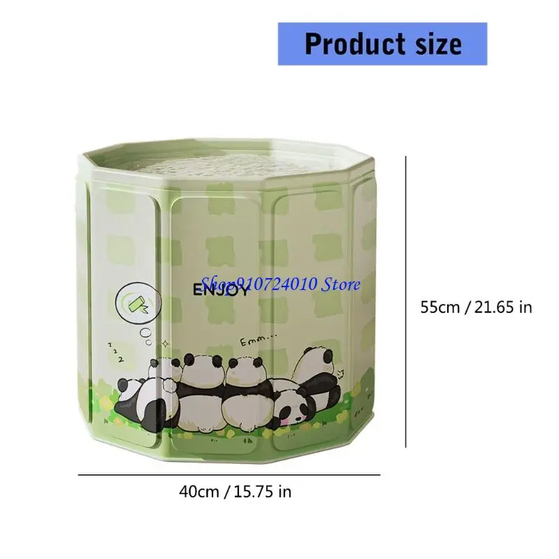 77HD Beberapa Fungsional Mandi Lentur Anak Bangunan PVC Penyimpanan Padat