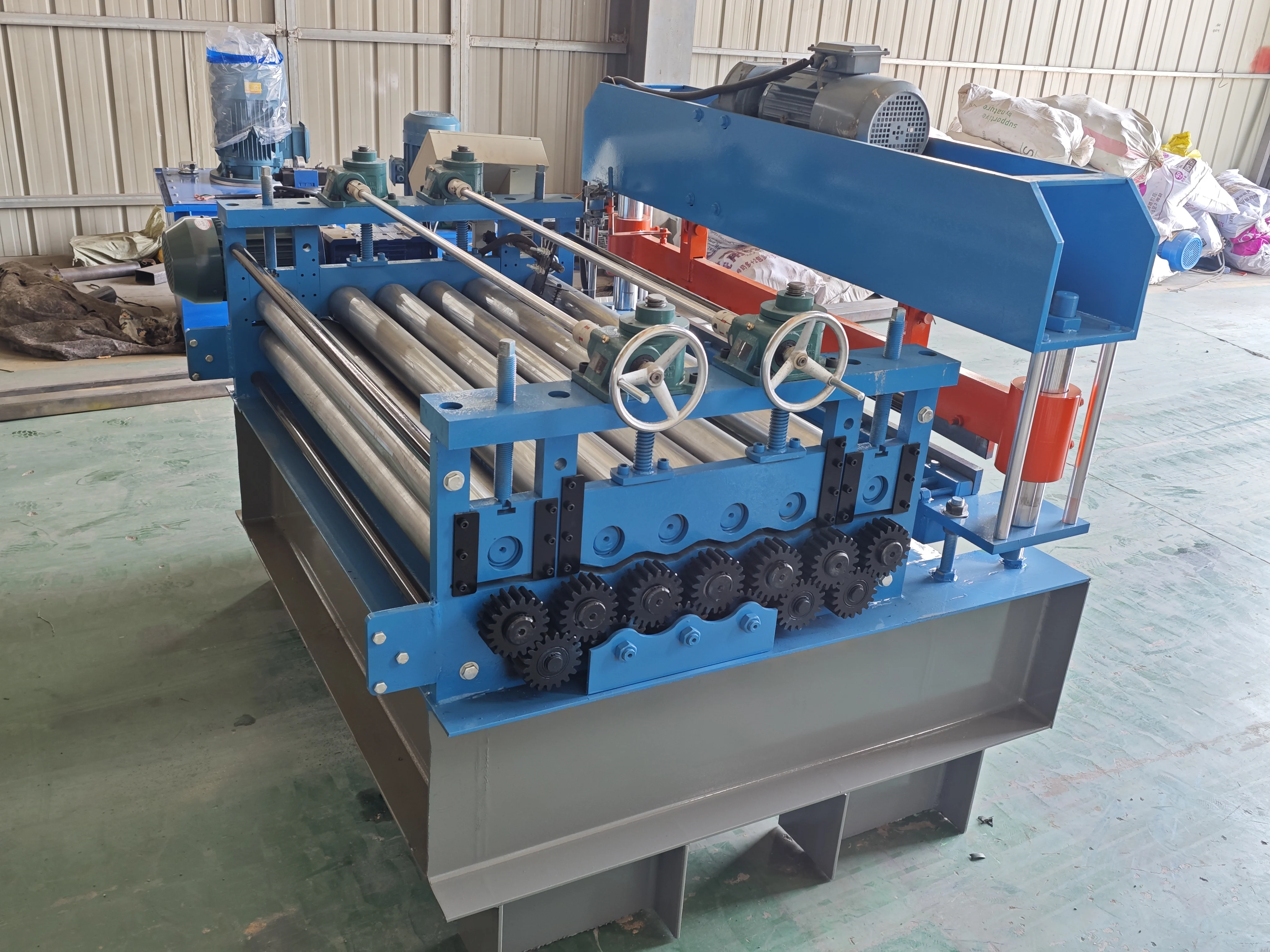 Steel Plate Cutting Roll Forming Machine Cutting to Length Steel Slitting Line