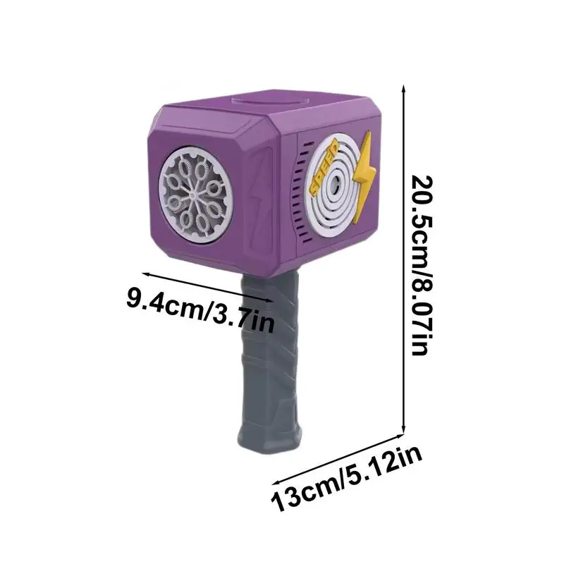Hammer Automatic Bubble Machine For Kids Outdoor Party Toys Children's Handheld Hammer Bubble Stick