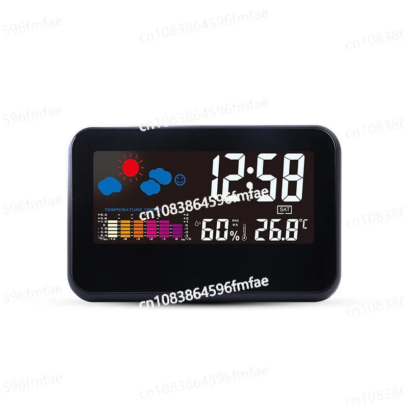 Intelligent Voice Controlled Electronic Clock, Temperature and Humidity Display in The Customer Hall, Weather Forecast Clock