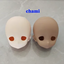 New 1/4 Chami Doll's Head Imomodoll White/Tan Skin 2.0 Version Soft Rubber Original MJD BJD Body Girl Toys Gift Doll Accessories