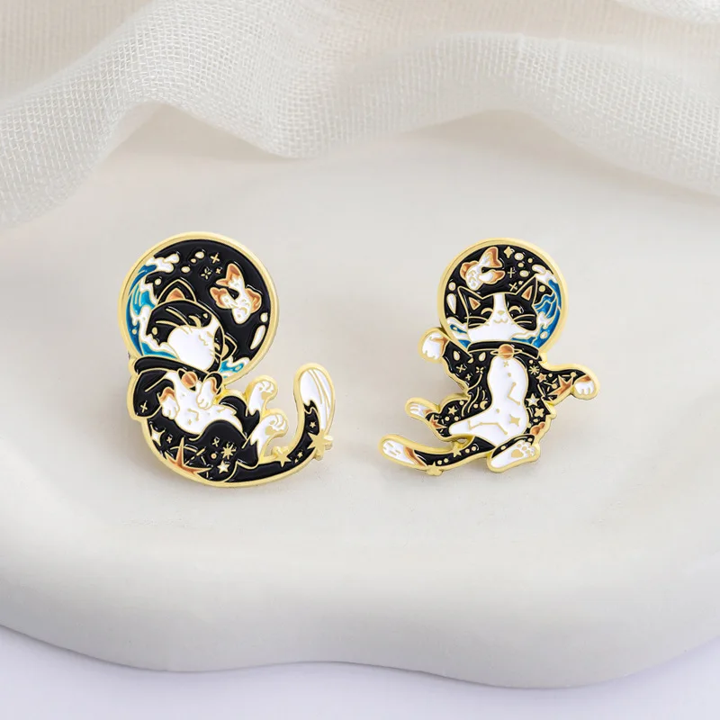 Animal Brooches Cartoon Style Fashionable Chinese Series Metal Badges Small Gifts Wholesale Lapel Pins for Clothes Brooch Pin