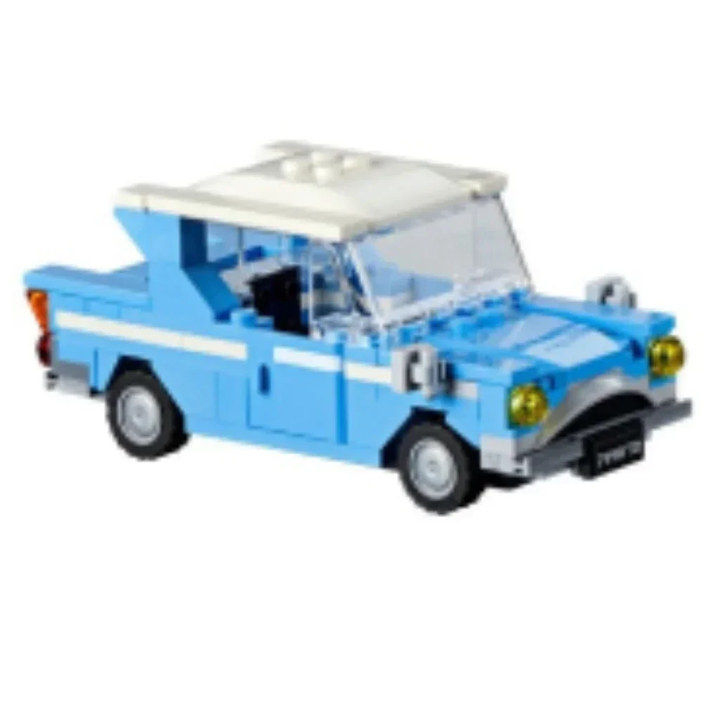 الأفكار الإبداعية Hogwartser Whomping الصفصاف Wizzarding World 75953 مجموعة مكعبات البناء نموذج سحري مع سيارة ألعاب أطفال هدية