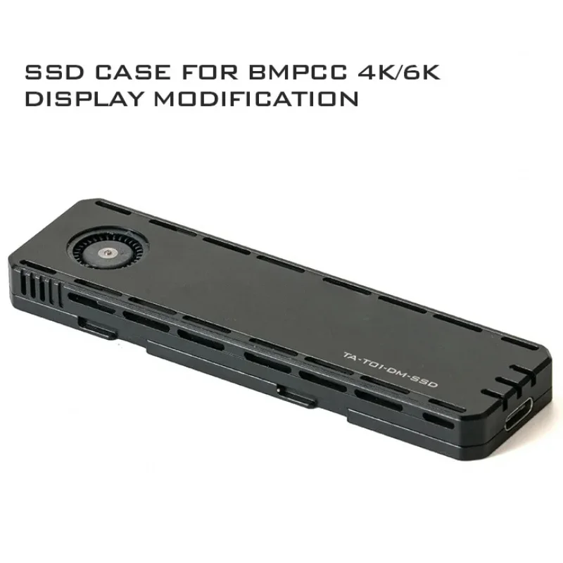 Tilta TA-T01-DM-SSD2 SSD Case For BMPCC 4K/6K Display Modification Compatible With Most SATA & NVMe Solid State Drives