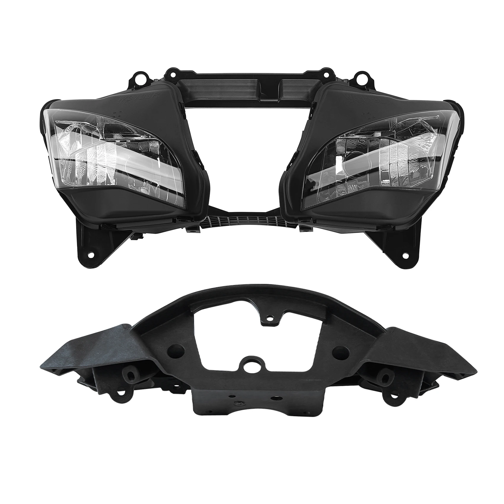 Headlight & Upper Fairing Stay Bracket Fit For Kawasaki Ninja ZX10R 2016-2020‌ 16 17 18 19 20