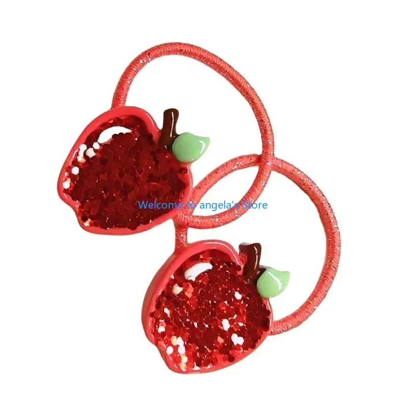 X4YC Kinder-Haarnadel mit Wassermelonen-Pailletten für Halloween, Geburtstag, Foto-Requisiten, lustige Kopfbedeckung,