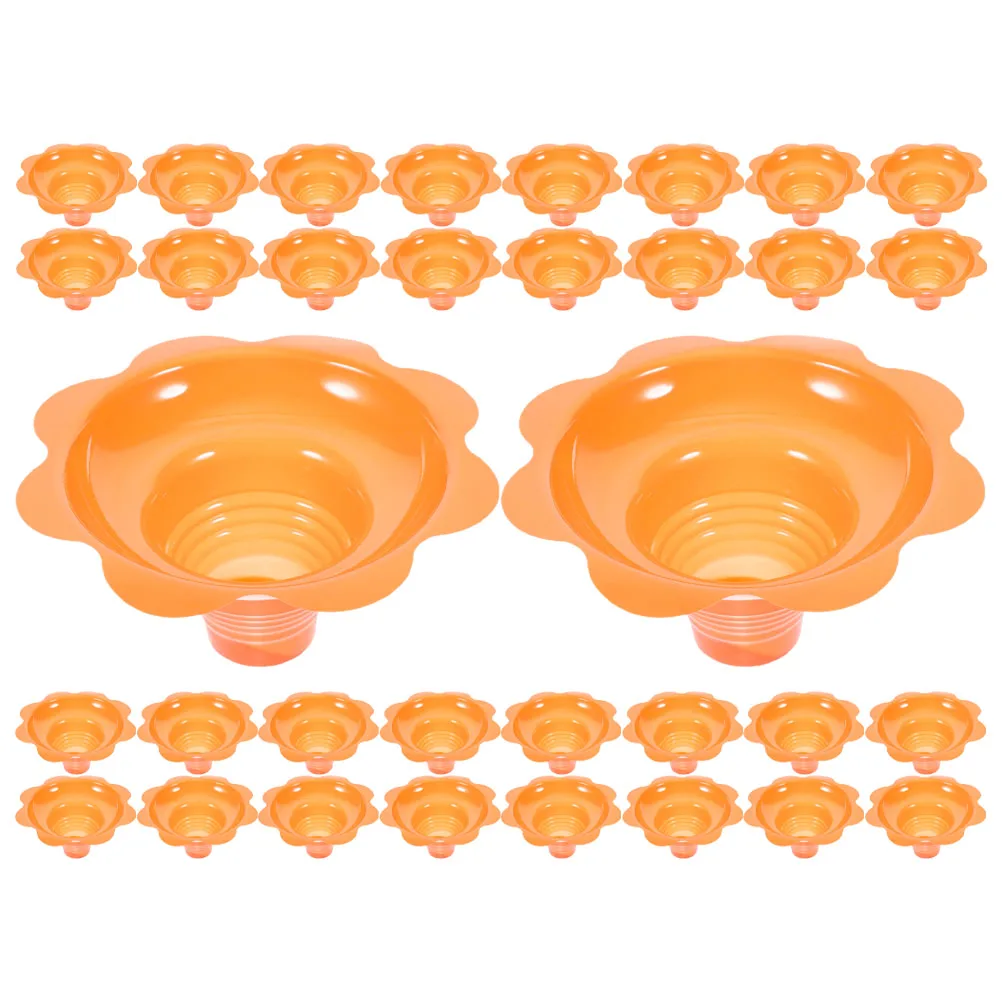 

100pcs 4oz PET Disposable Ice Cream Cups Dessert Pudding Jelly Soup Camping Banquet Reusable Bowl Mousse Yogurt for Party