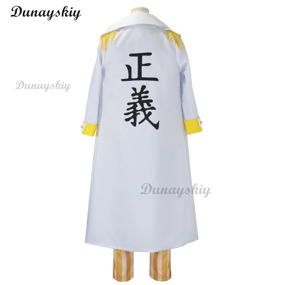 Костюм для косплея аниме Borsalino, костюм адмирала кизару, плащ и униформа, костюмы на Хэллоуин, костюм для представлений ВМС