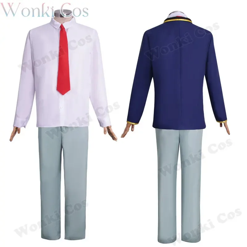 Oshi No Ko Hoshino Ruby Aqua Arima Kana Costume Cosplay Parrucca Hoshino Akuamarin Scuola JK Uniforme Abiti Costumi Set Completo