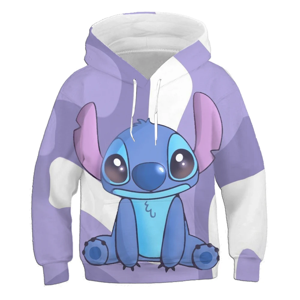 

Толстовки для мальчиков и девочек, осенне-зимние новые стильные толстовки с мультяшным принтом, милые стильные толстовки с изображением Диснея, детская одежда, топы