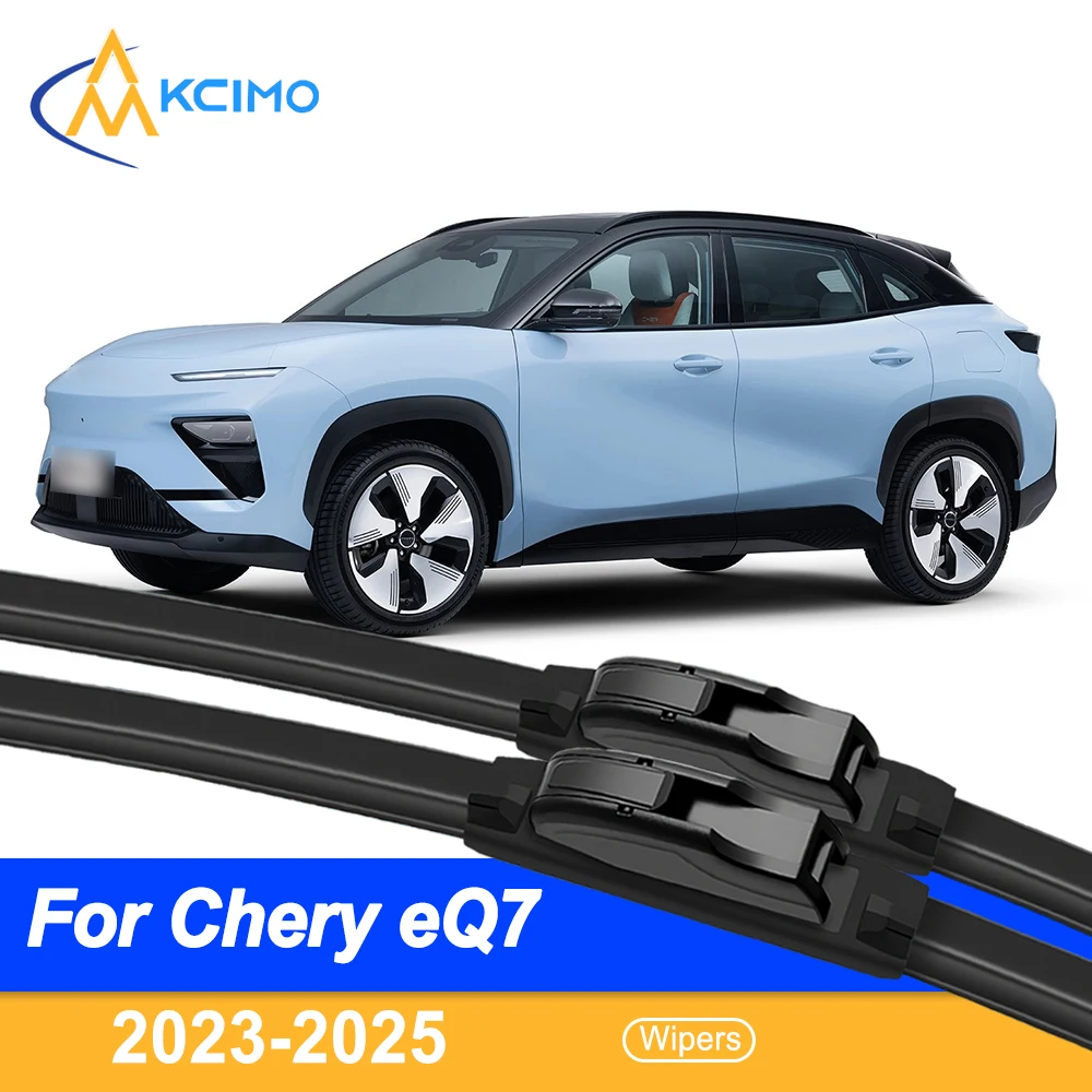 

For Chery eQ7 2023-2025 Silicone Car Wiper Blades - All Weather Silent Wiper Blades, Quick Release Clip