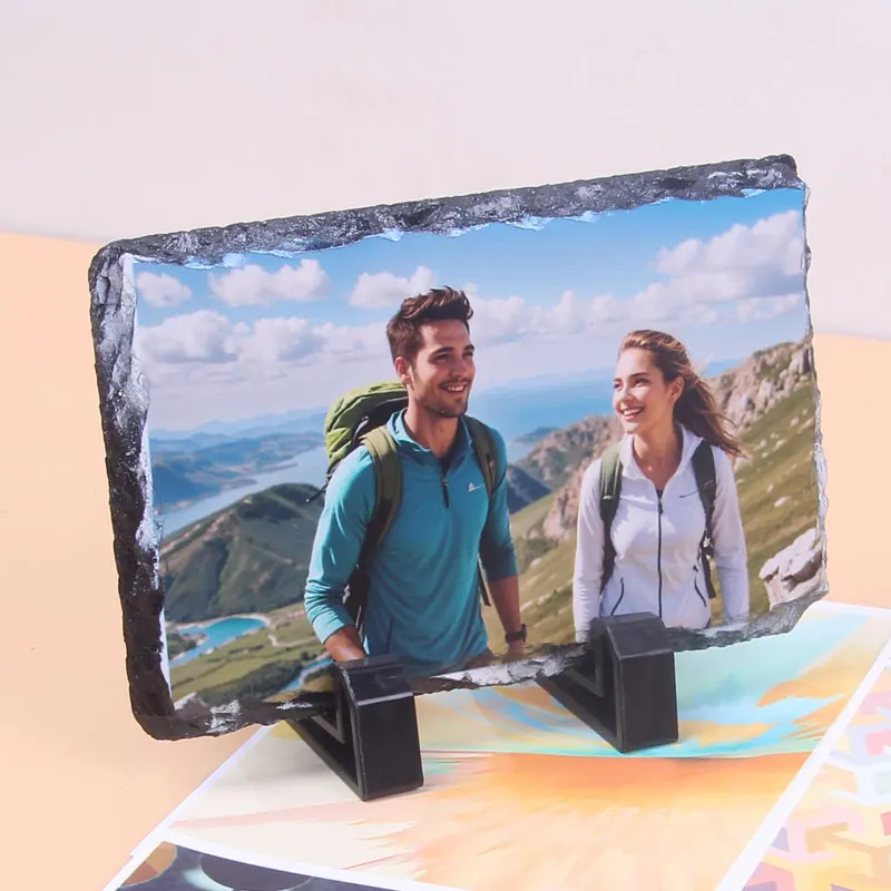 Personalized Custom Photo Frame Custom Photo Rectangular Slate Painting Special-Shaped Photo Frame Personalized Gift