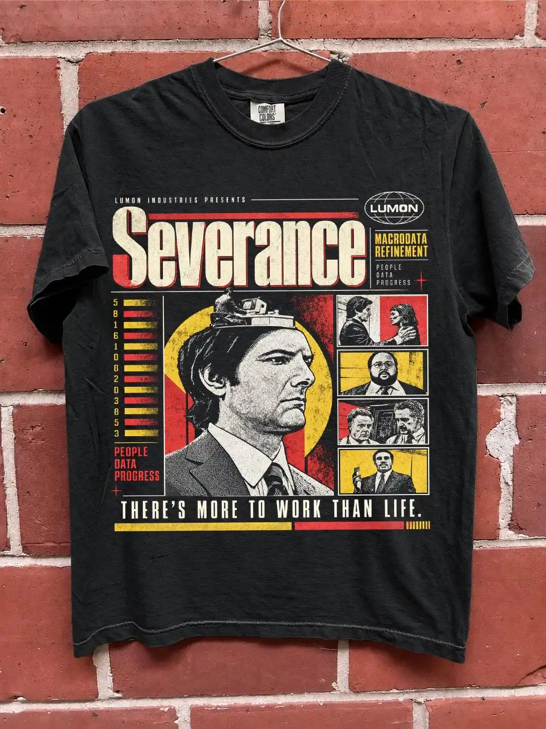 Severance Shirt, Lumon Industries Graphic Tee, Sci-Fi Dystopian TV Series T-Shirt