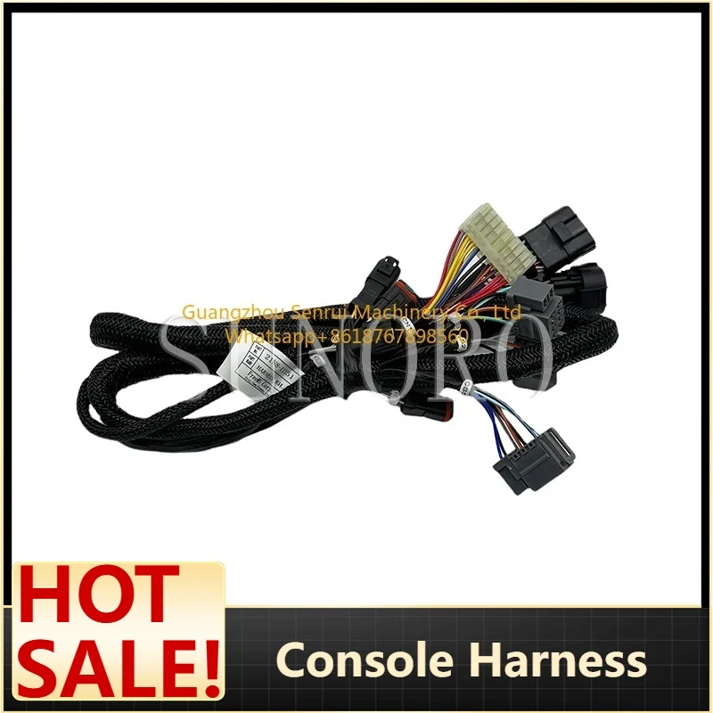 Console Harness 21N8-11151 – Cab Wiring for 14-45t Excavators, Plug-and-Play, 12-Month Warranty