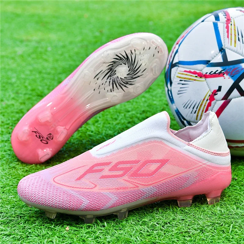 Neue Herren-Fußballschuhe, Sportschuhe, Futsal, hoher Knöchelschutz, atmungsaktiv, rutschfest, hochwertige, ultraleichte Fußballschuhe für Outdoor-Spiele – Detail 17