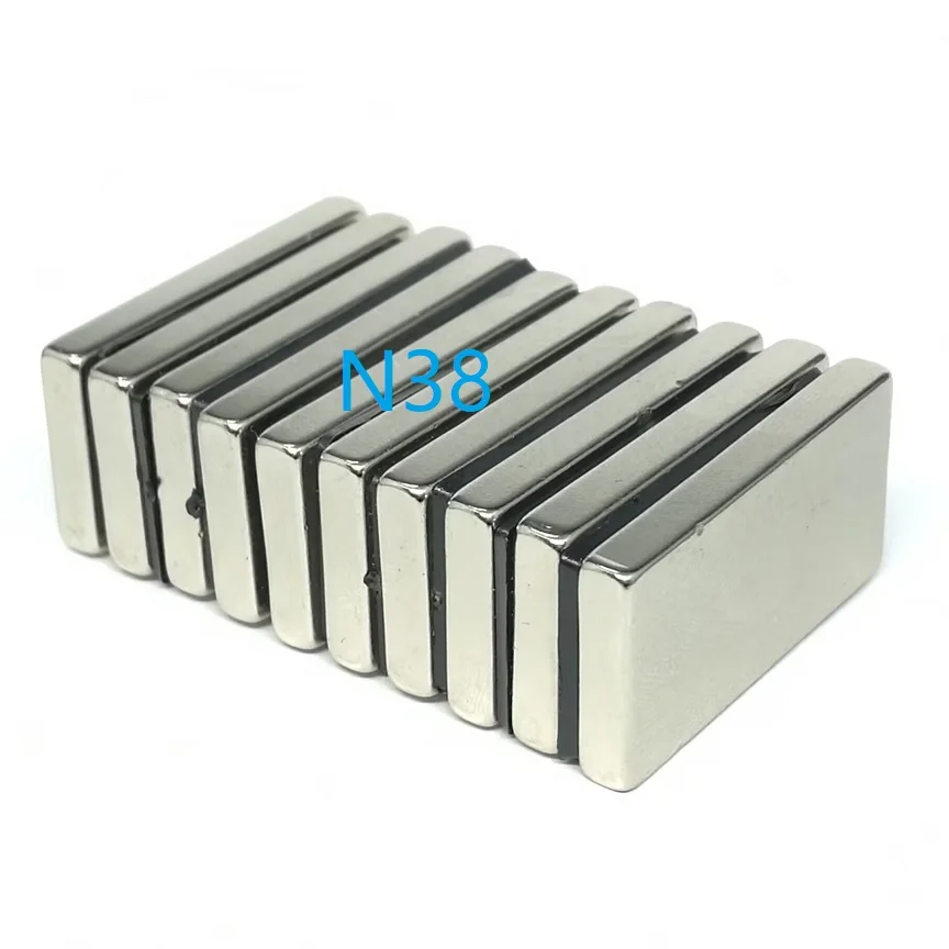 1 5 10 20PCS/LOT N38 Block NdFeB Magnet 40*20*5 Strong Standard Size Rare Earth Permanent Neodymium Magnets 40x20x5