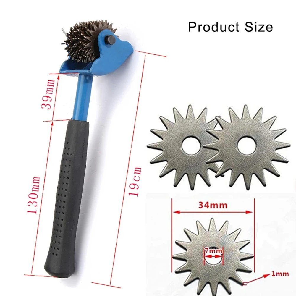 

Renewed Cutting, Grinding Wheel Dresser Tool, Hand Holder Correction Device, 190mm Length, Metal + Plastic Material