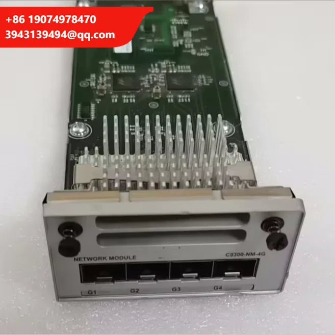 

Новый сетевой модуль C9300-NM-4G серии 9300 с 4 портами 1GE