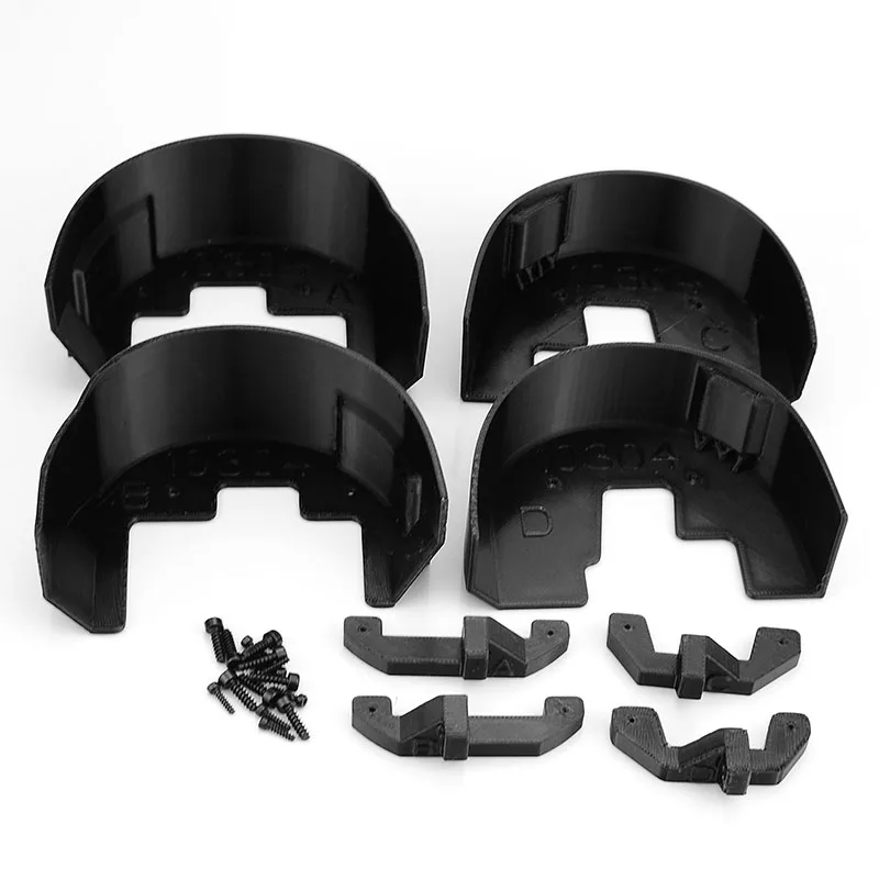 3D Printing Simulation Front&rear Fenders Suit for 1/10 MJXRC 10304 Remote Control Car Off-road High Speed RC Cars Truck