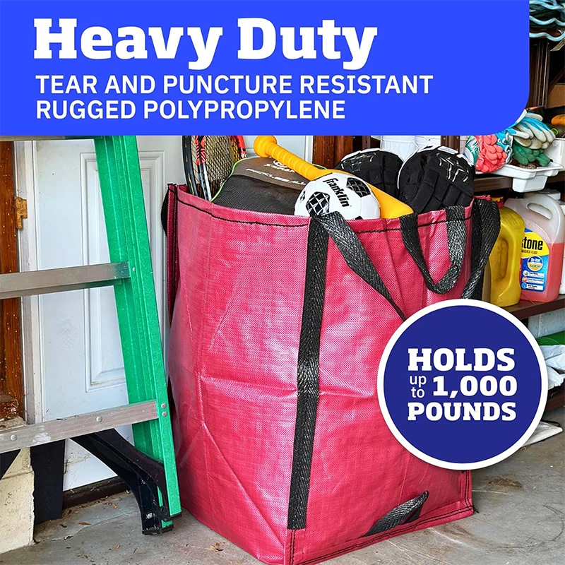 أكياس قمامة جامبو مضادة للكهرباء الساكنة لخردة الذرة الرملية والنفايات بوزن تحميل 1500 كجم