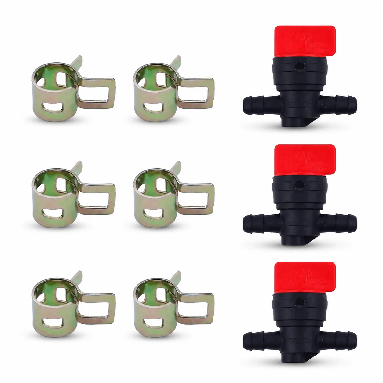 Válvula de Corte de Combustible para Motor Kohler CH13-CH25 CV17-CV25 XT KT Compatible con Toro 54-3150 Reemplaza 494768 698181 697947 5019H 5019K