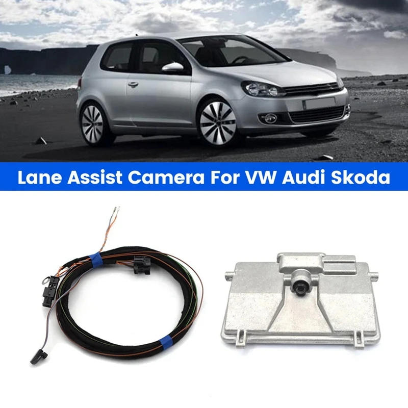 3Q0980654H Car Lane Assist Camera For VW Golf 7 Passat B8 Tiguan MK2 MQB For  For Skoda 3Q0980654M 3Q0980654G Parts