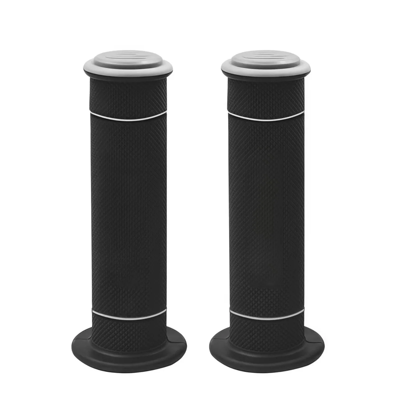 Off-Road Motorcycle Handlebar Grips with 3D Textured and Shock Absorbing Core for Improved for rider Comfort and Safety