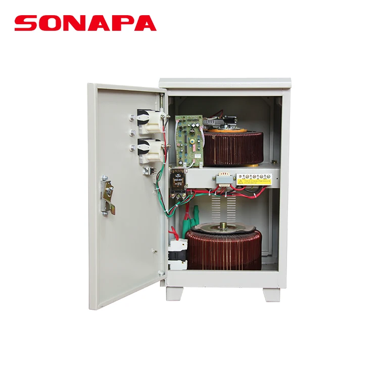 Single Phase 250V 30 Kva Digital Display Ac Automatic Voltage Regulator Stabilizer For Sale