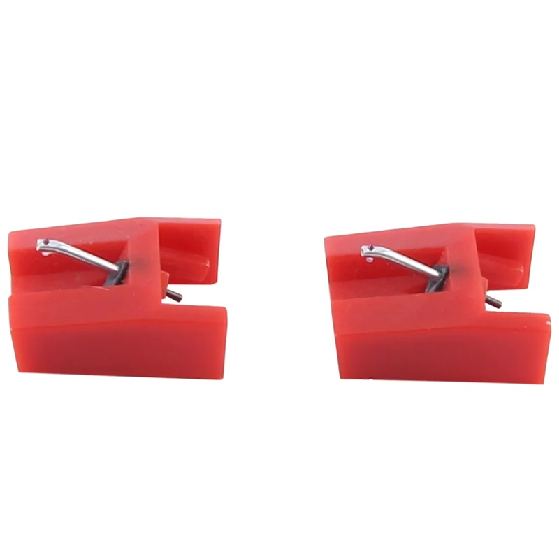 HFES 2PCS Turntable Stylus Dynamic Magnetic Needle Record Player Vinyl LP Gramophone Replacement Parts