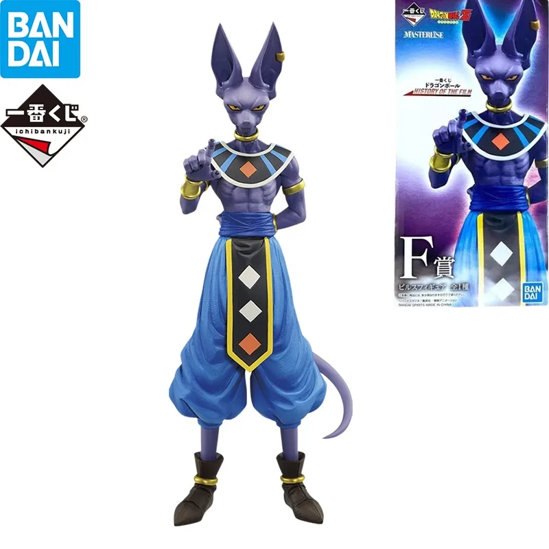 

В наличии Bandai Ichiban Dragon Ball история фильма Beerus Аниме фигурки экшн-модели Фигурки игрушки Brinquedos