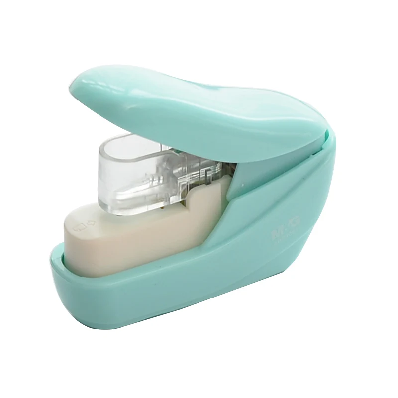 Students Nail Free Staple Free Stapleless Stapler 5 sheets Paper Stapling Stapler Without Staple Bookbinding  office accessories