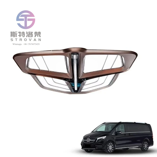 

Mercedes Benz Vito Business Vehicle Upgraded Interior With Luxury Design Roof Rear Headlights Installation Dash Kits Type