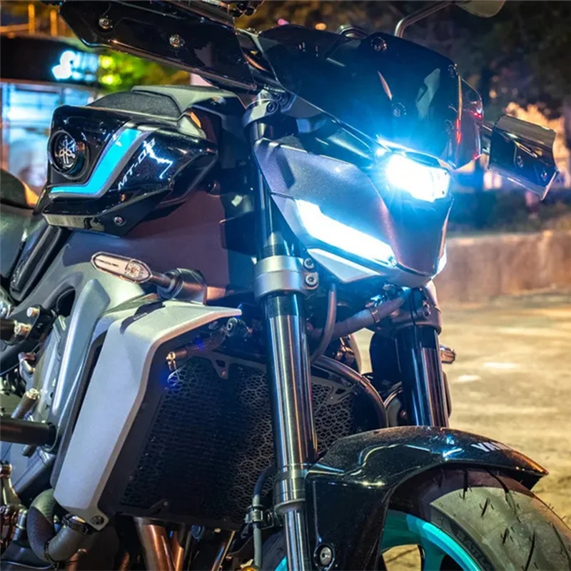 -A25M Voor YAMAHA MT09 Koplamp Cover Foryamaha MT-09 Voorlamp Guard Motorfiets Accessoires Zwart
