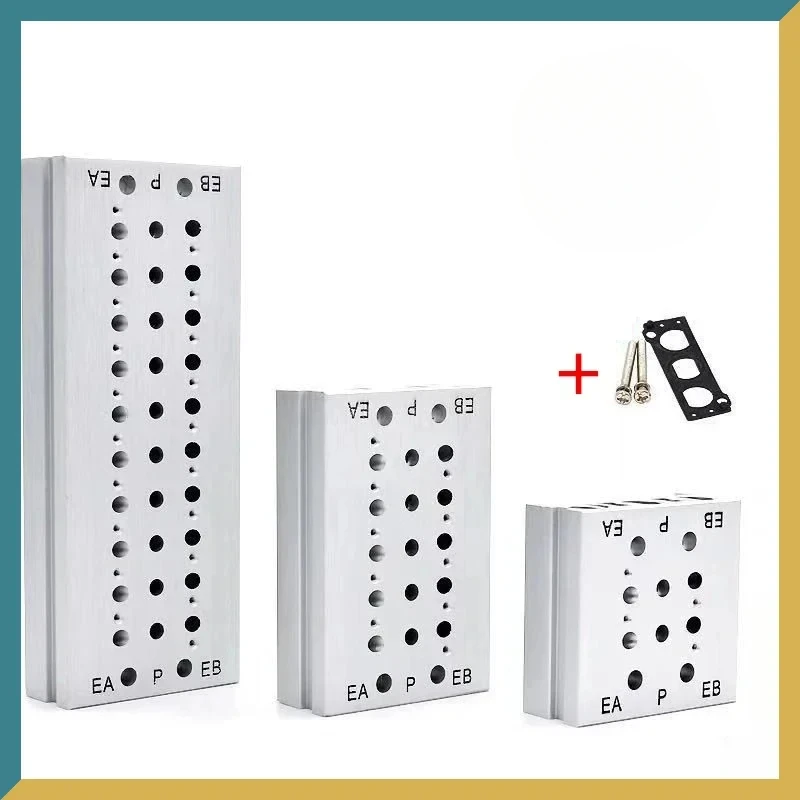 Électrovannes de base pneumatiques avec joints, collecteur d'accès à l'air, station de vanne, SY3120, SY5120, SY7120, SS5Y5- 2F, 3F, 4F, 5F, 6F, 7F